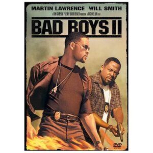 Bad Boys II DVD Action 2 Disc Set R Rating Martin Lawrence Will Smith Sony